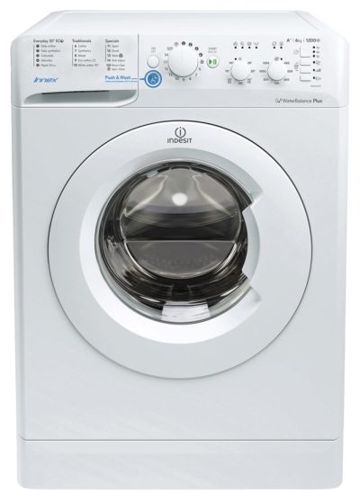 Indesit - BWS61252 6KG 1200 Spin - Washing Machine - White